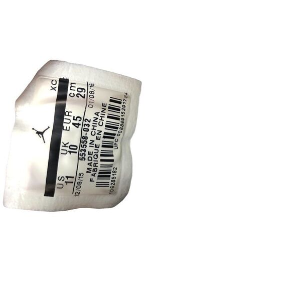 RARE 2015 Nike Air Jordan 1 Low Black Wolf Grey Size 11 - Picture 7 of 15